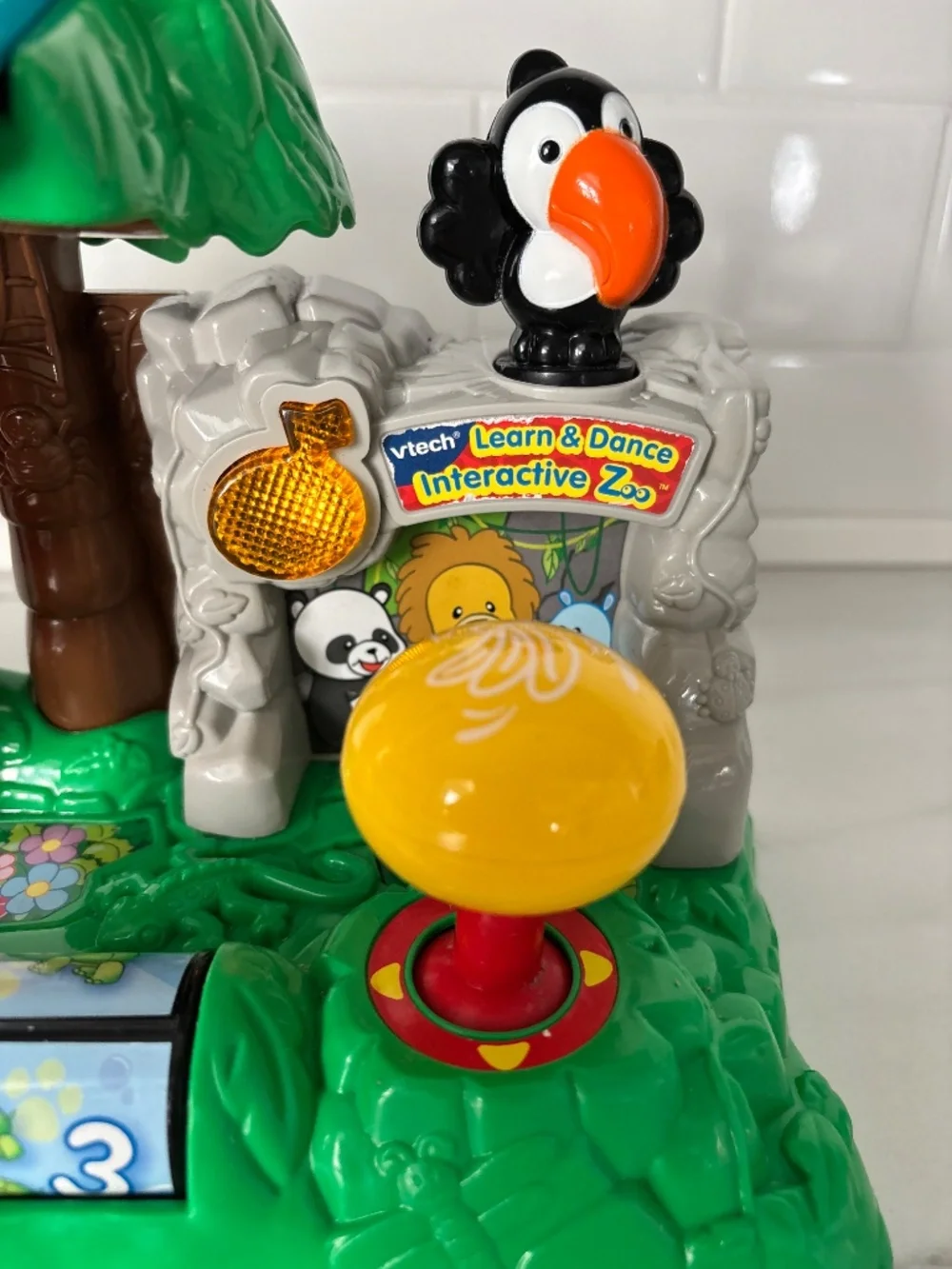Vtech Learn & Dance Interactive Zoo Music Monkey Toddler Animal Toy Tested WORKS